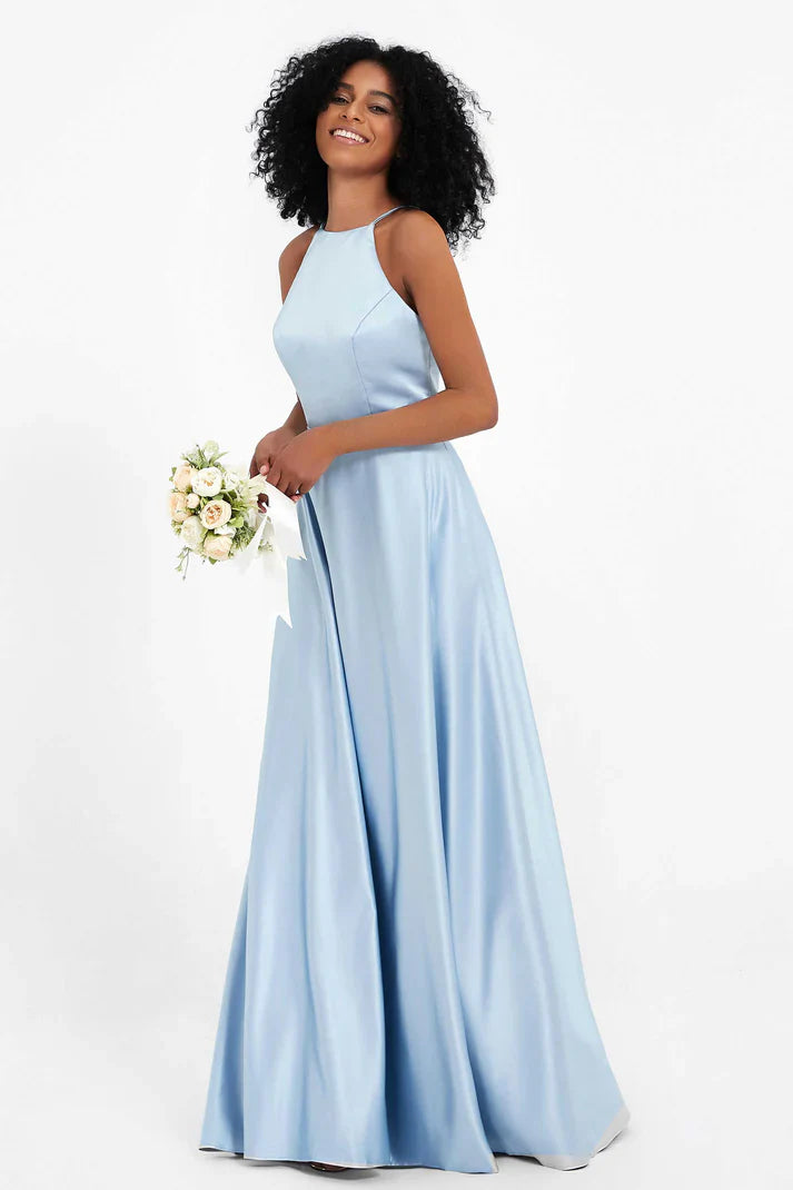 Robe de cérémonie trapèze raffinée