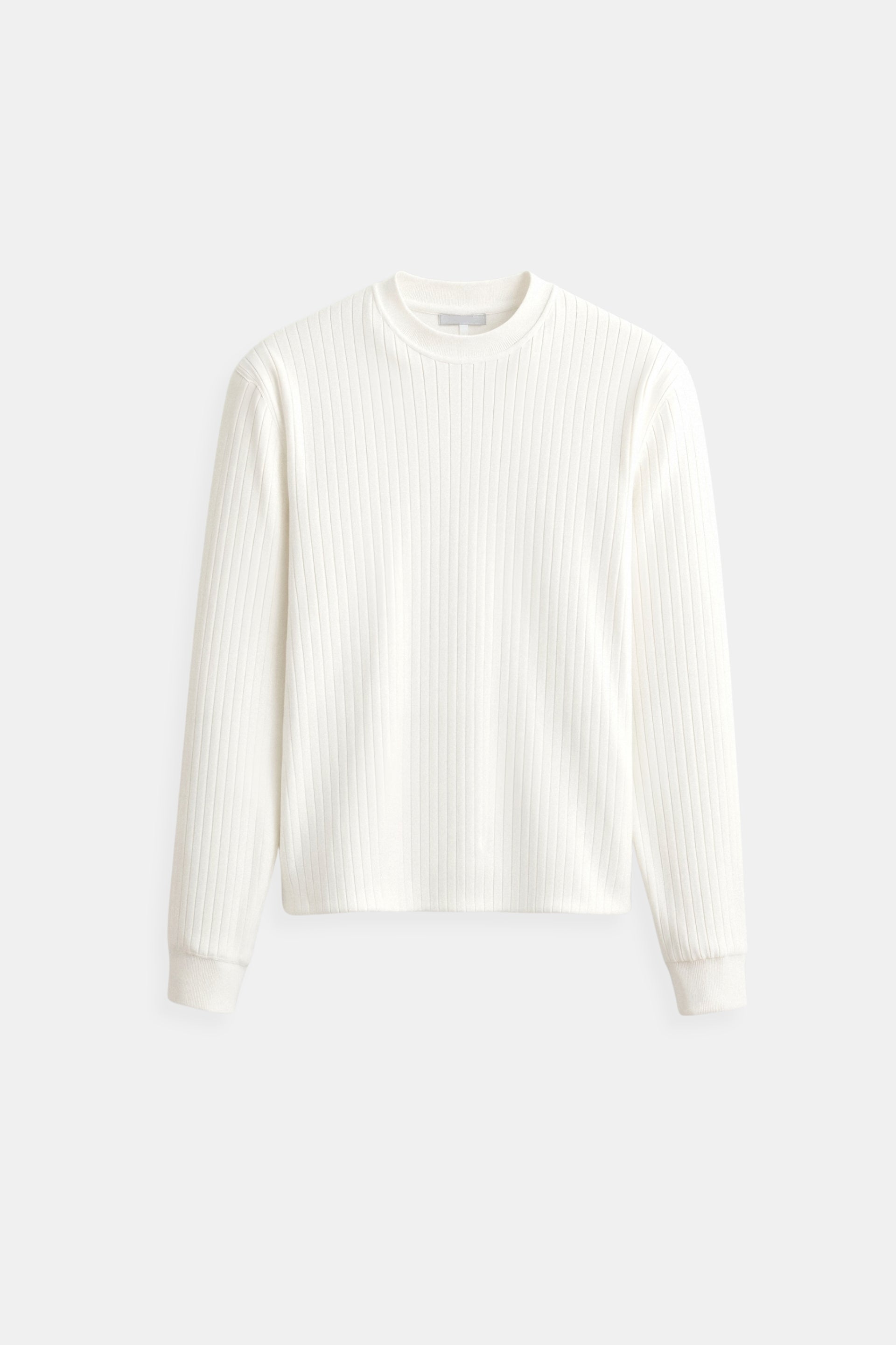 Bellivaro | Mænds Ribstrikket Trøje | Langærmet Pullover