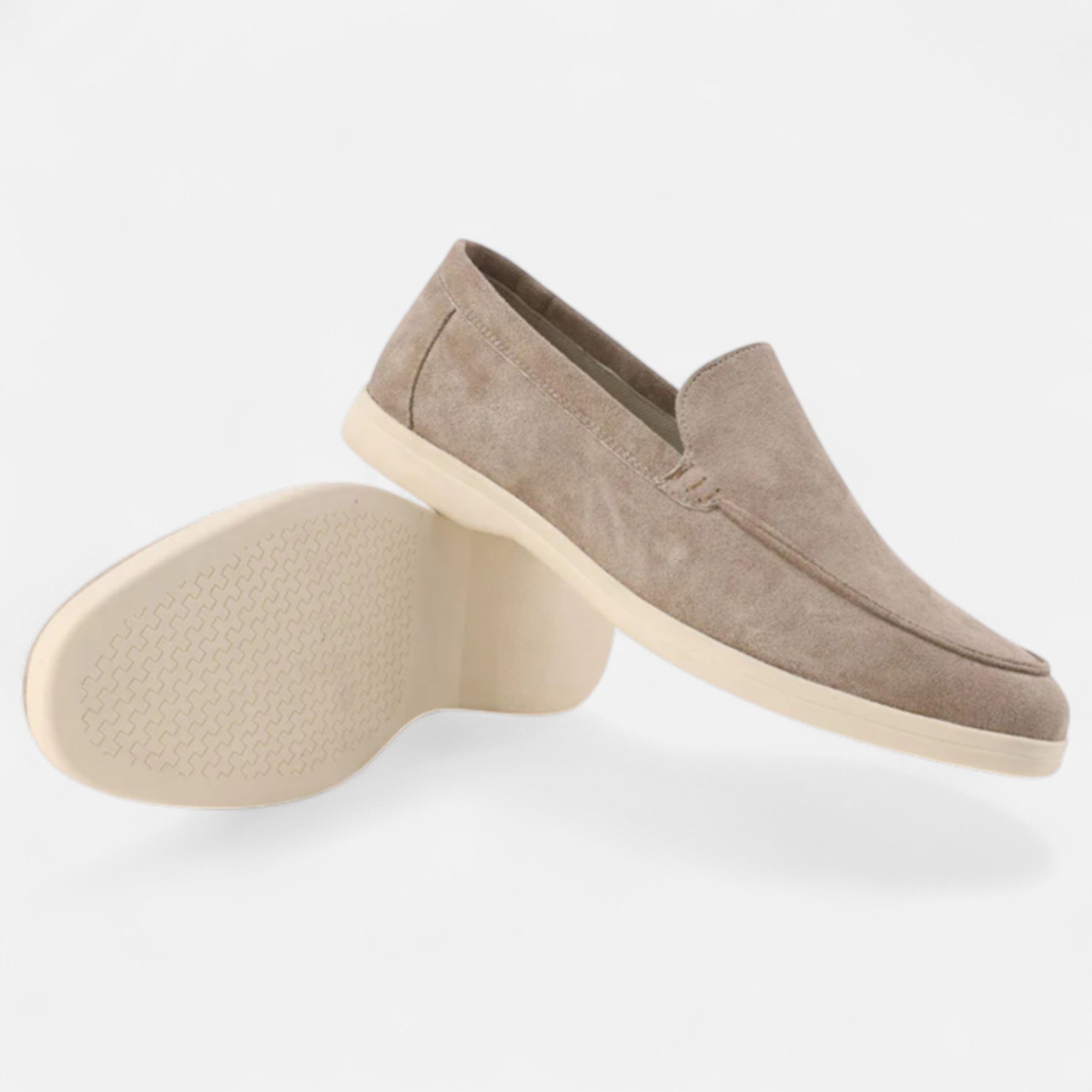 Veroux Mode | Mocassins em camurça para homem – Elegância Old Money, Sofisticação intemporal em calçado