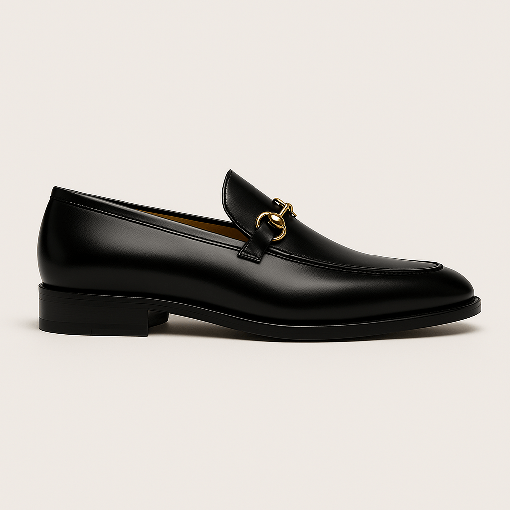 Bellivaro | Mænds Slip-on Loafers Med Metaldetalje | Lav Profilform