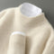 Herre pullover i kashmir med rund hals