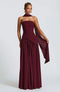 Robe maxi pour femmes | Coupe bustier & silhouette fluide