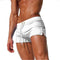 Korte Badeshorts til Herre med Elastisk Talje