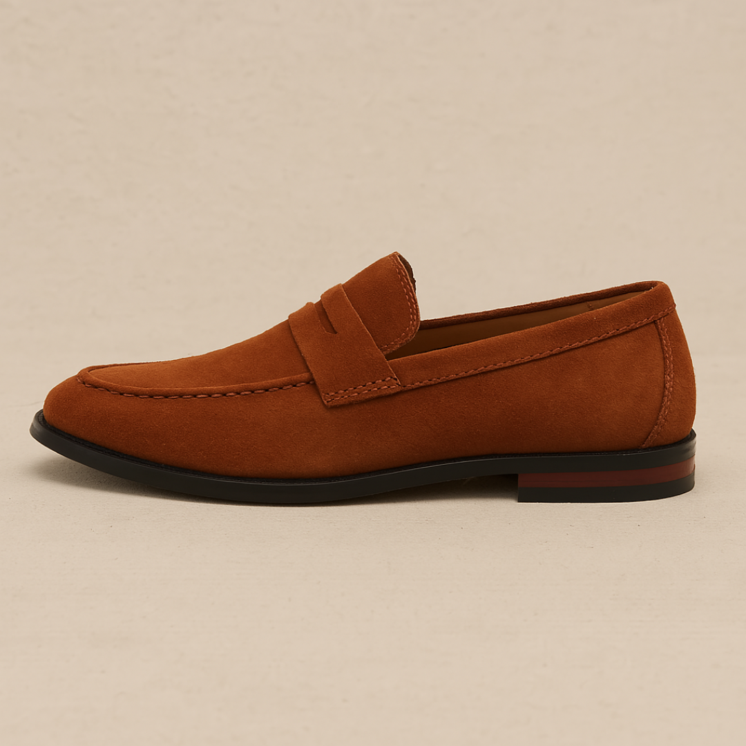 Bellivaro | Classic Herre Loafers i Ruskind – Moderne Elegance og Comfort
