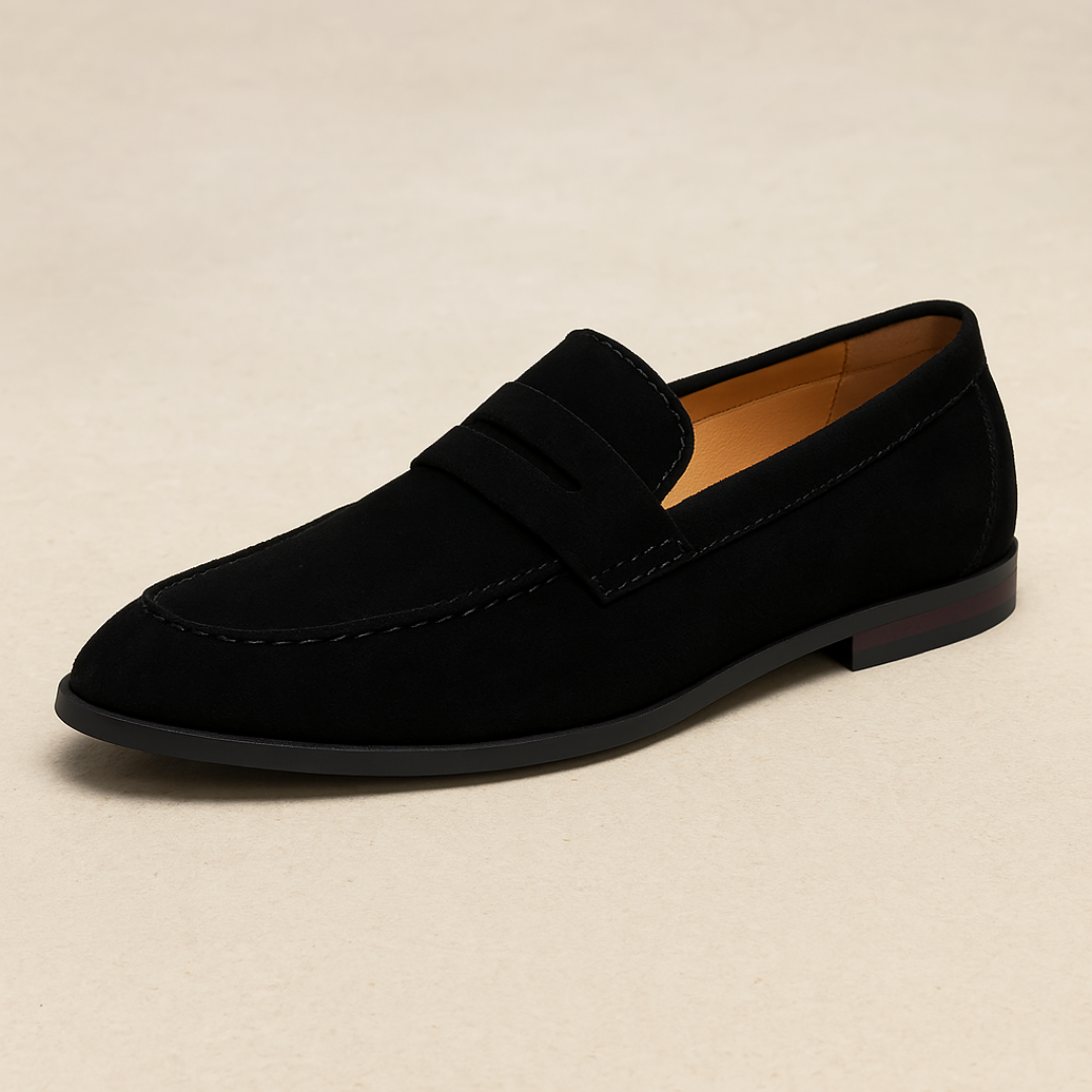 Bellivaro | Classic Herre Loafers i Ruskind – Moderne Elegance og Comfort