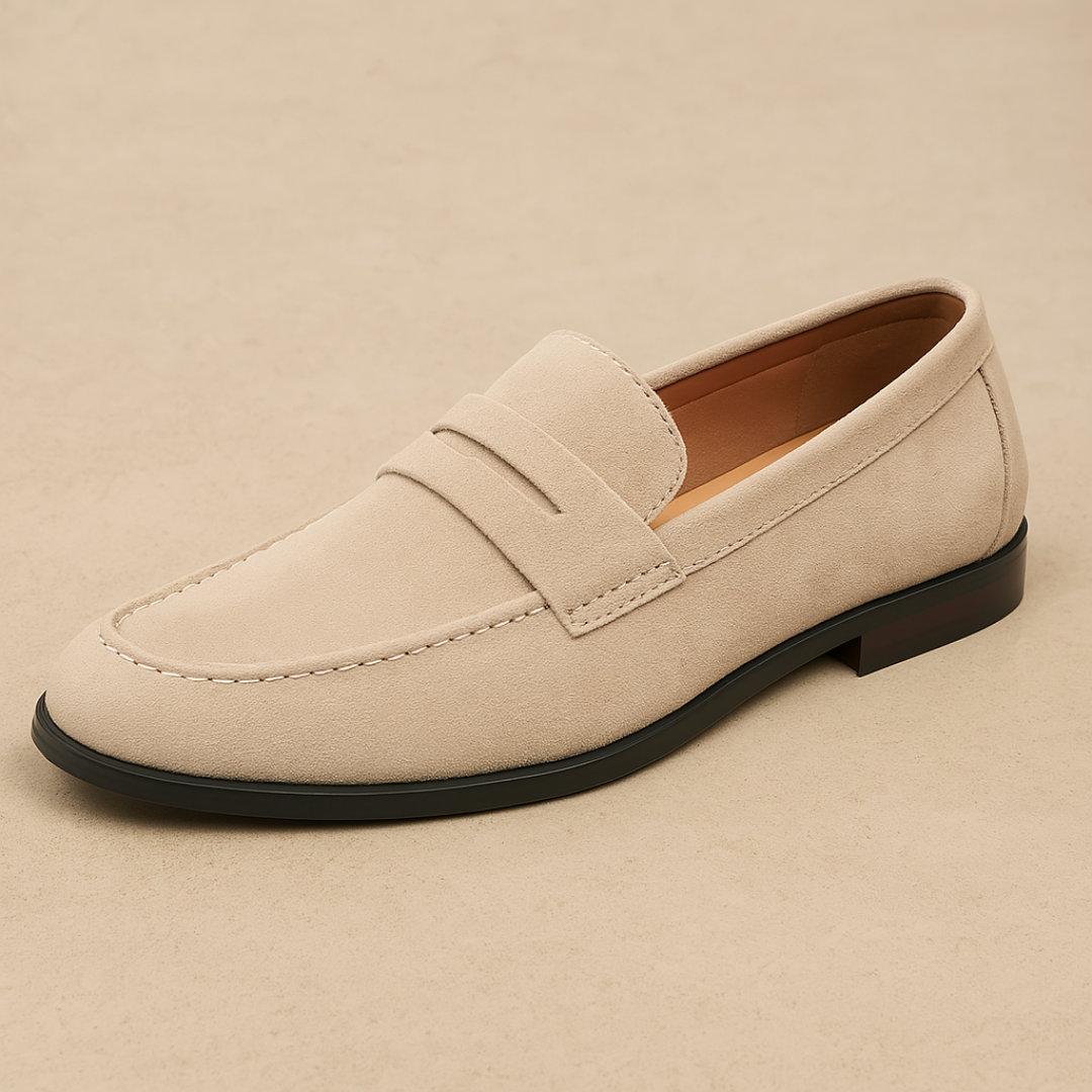 Bellivaro | Classic Herre Loafers i Ruskind – Moderne Elegance og Comfort