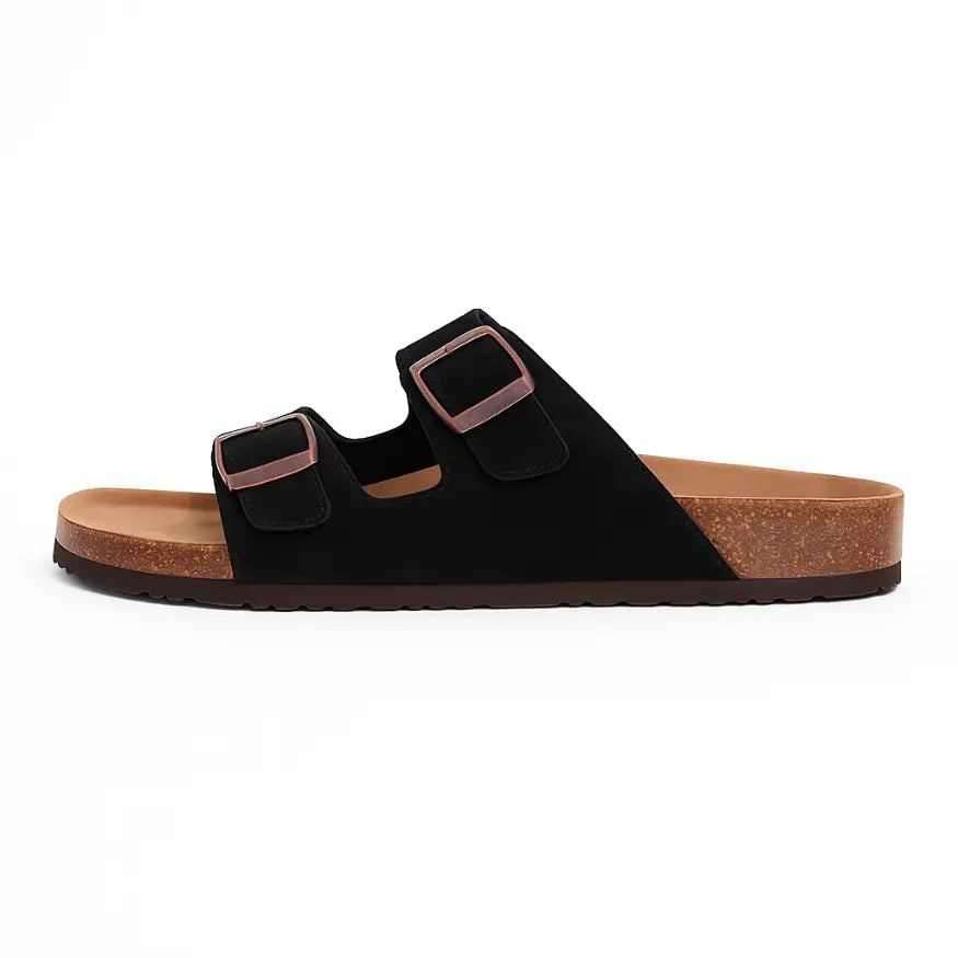 Herre sandaler med spænde