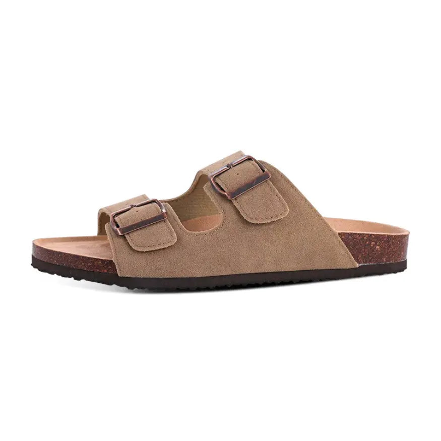 Herre sandaler med spænde