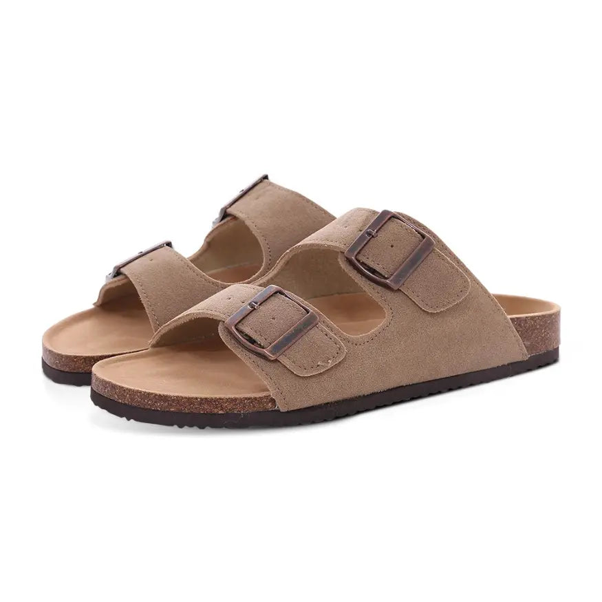 Herre sandaler med spænde