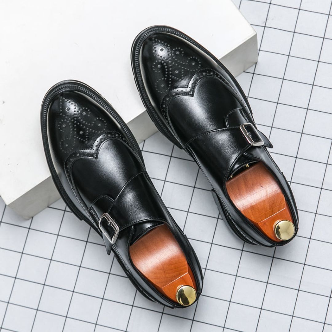Herre Loafers med Brogue Detaljer