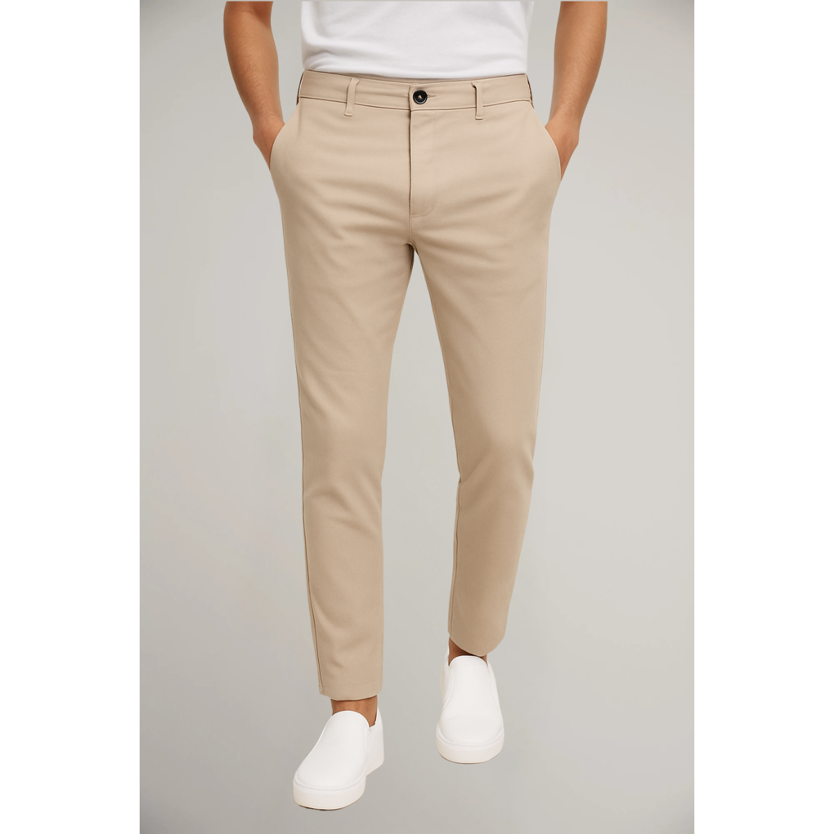 Herrebukser med Slim Fit – Klassiske Habitbukser