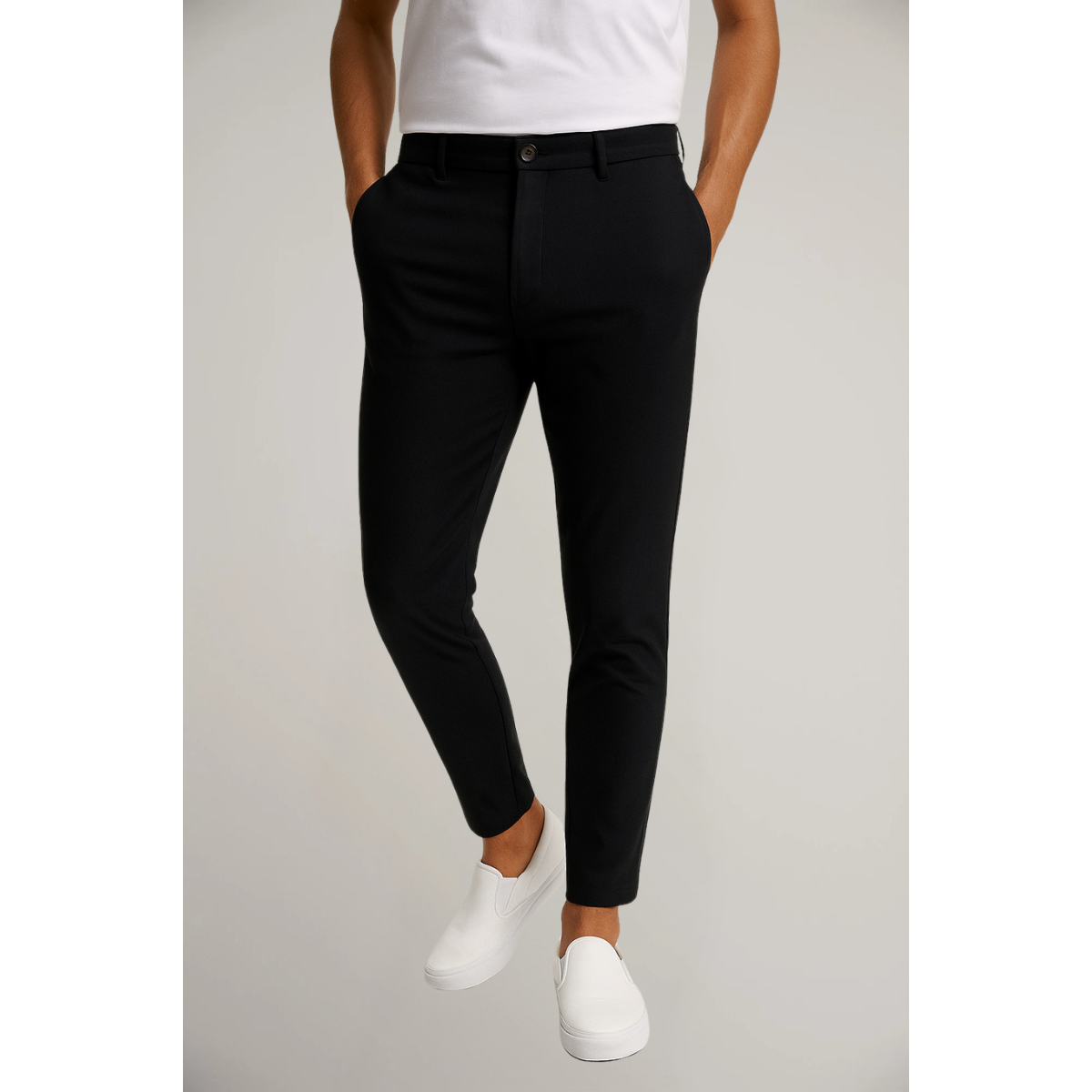 Herrebukser med Slim Fit – Klassiske Habitbukser