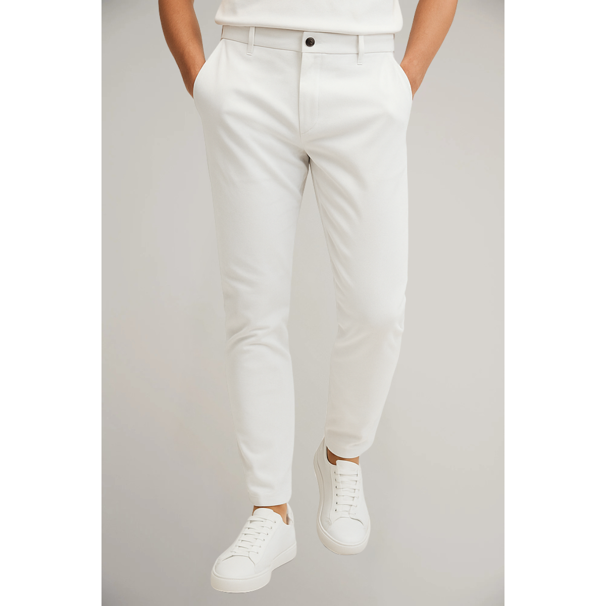 Herrebukser med Slim Fit – Klassiske Habitbukser