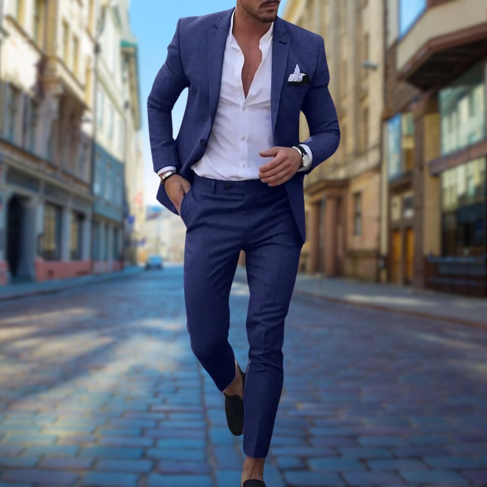 Bellivaro | Herresæt i Slim Fit – Moderne Skræddersyet Business Look