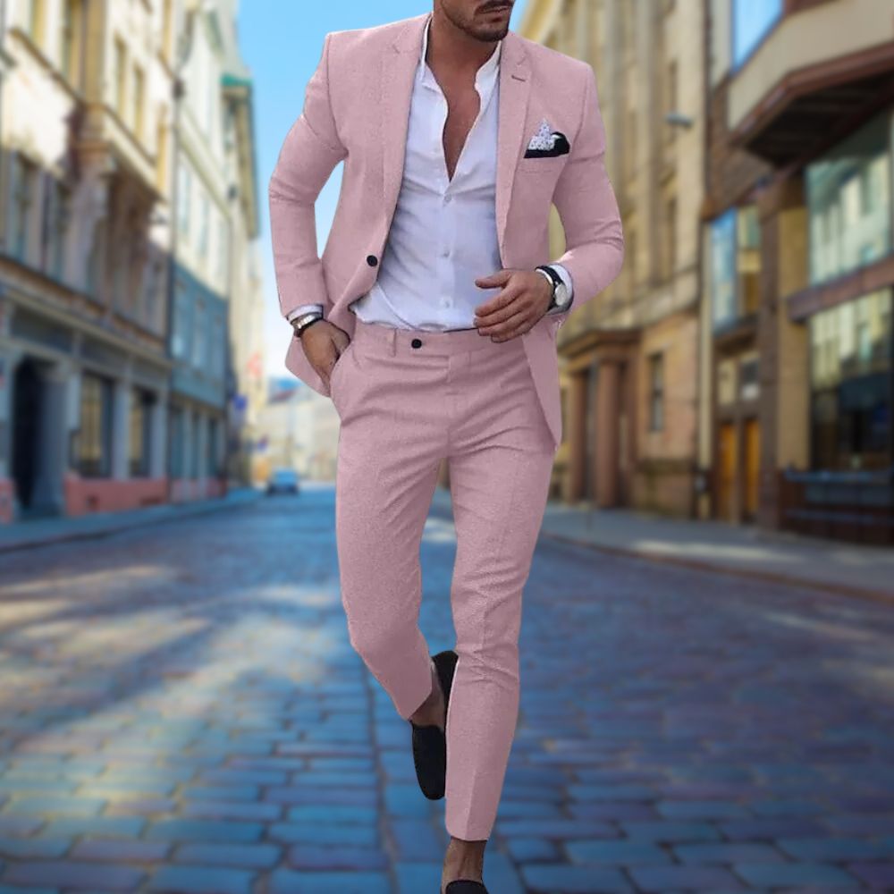 Bellivaro | Herresæt i Slim Fit – Moderne Skræddersyet Business Look