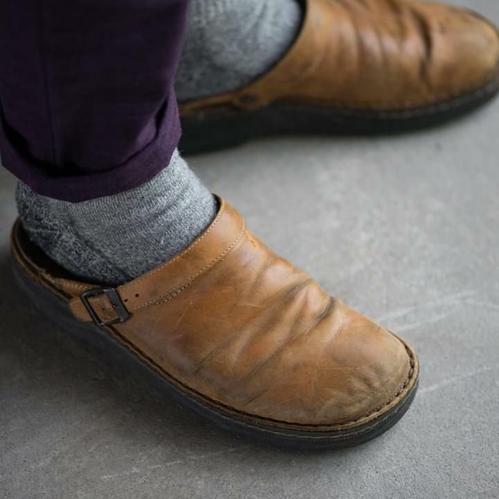 Pantofle Mules Herre | Ortopedický komfort a bezpečné padnutí