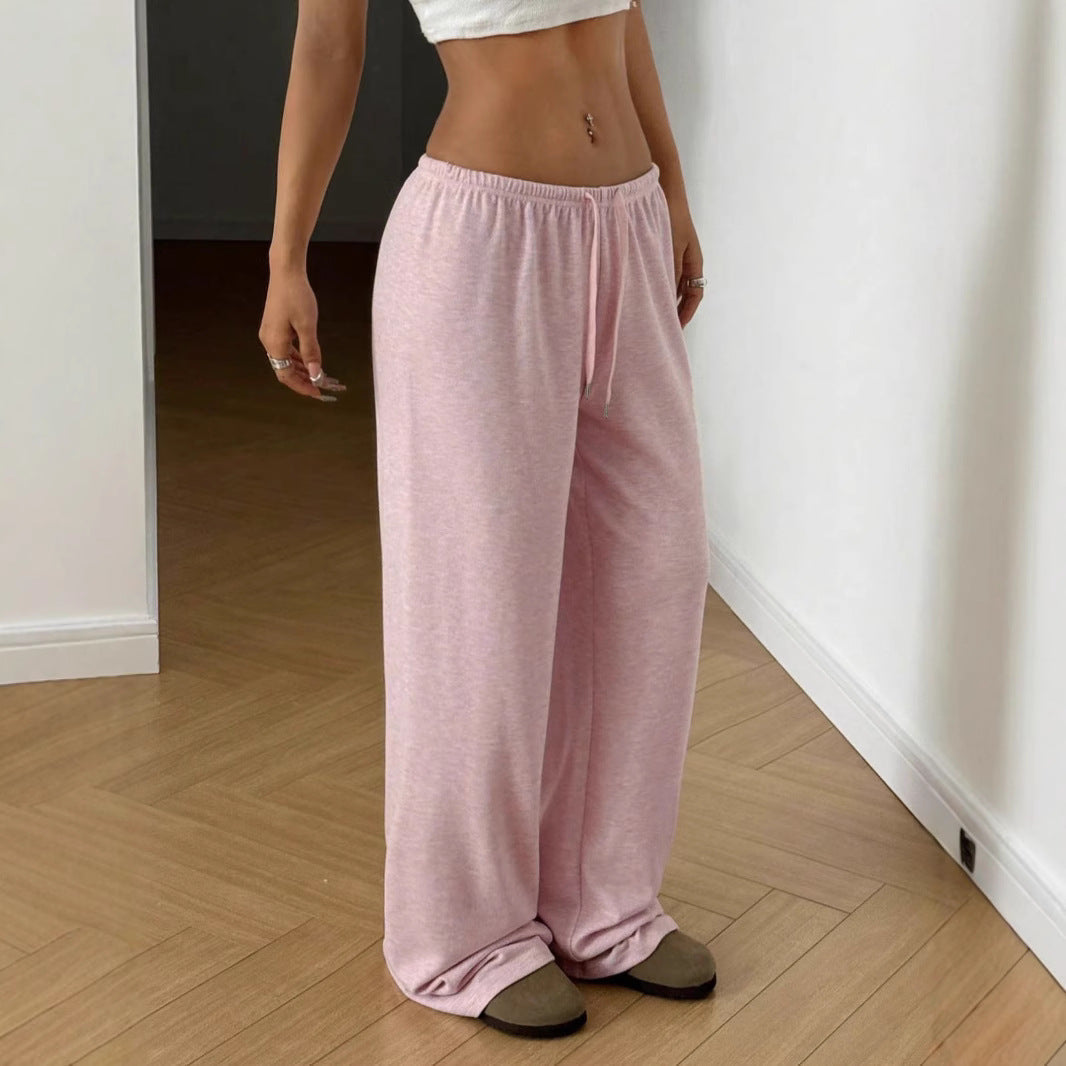 Fleece Sweatpants til Kvinder med Wide Leg