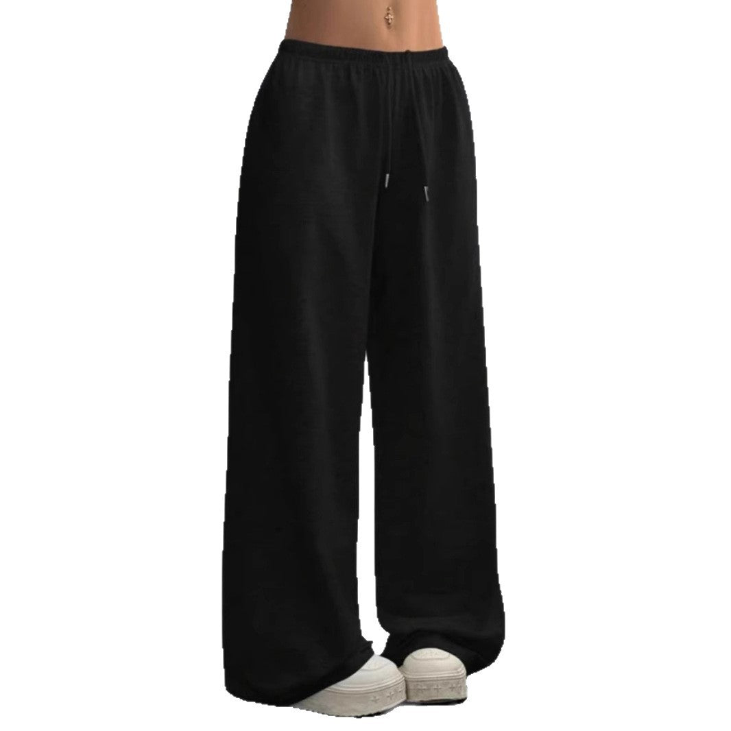 Fleece Sweatpants til Kvinder med Wide Leg