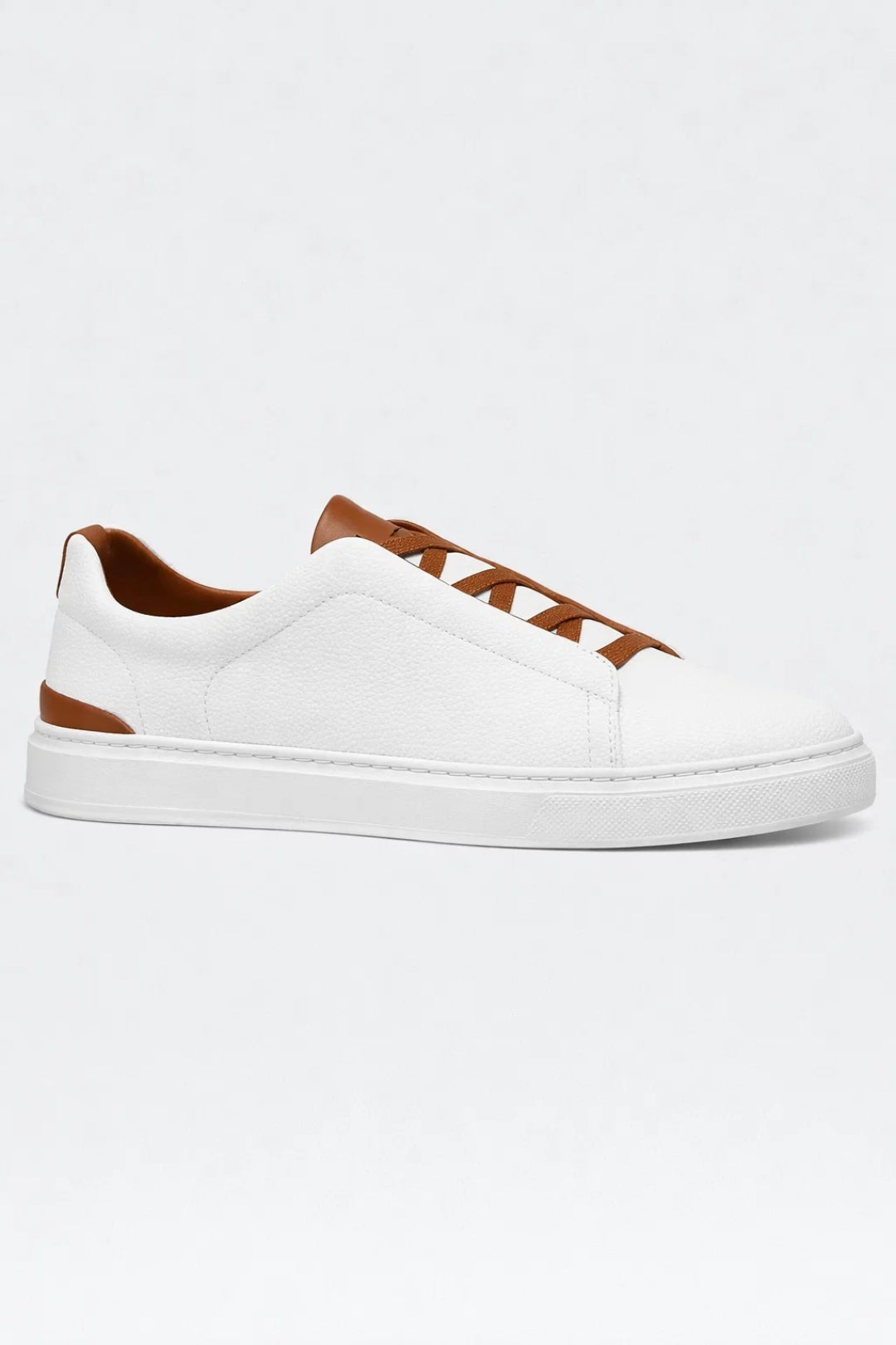 Herresneakers - Lav Let med Kontrastdetalje | Casual