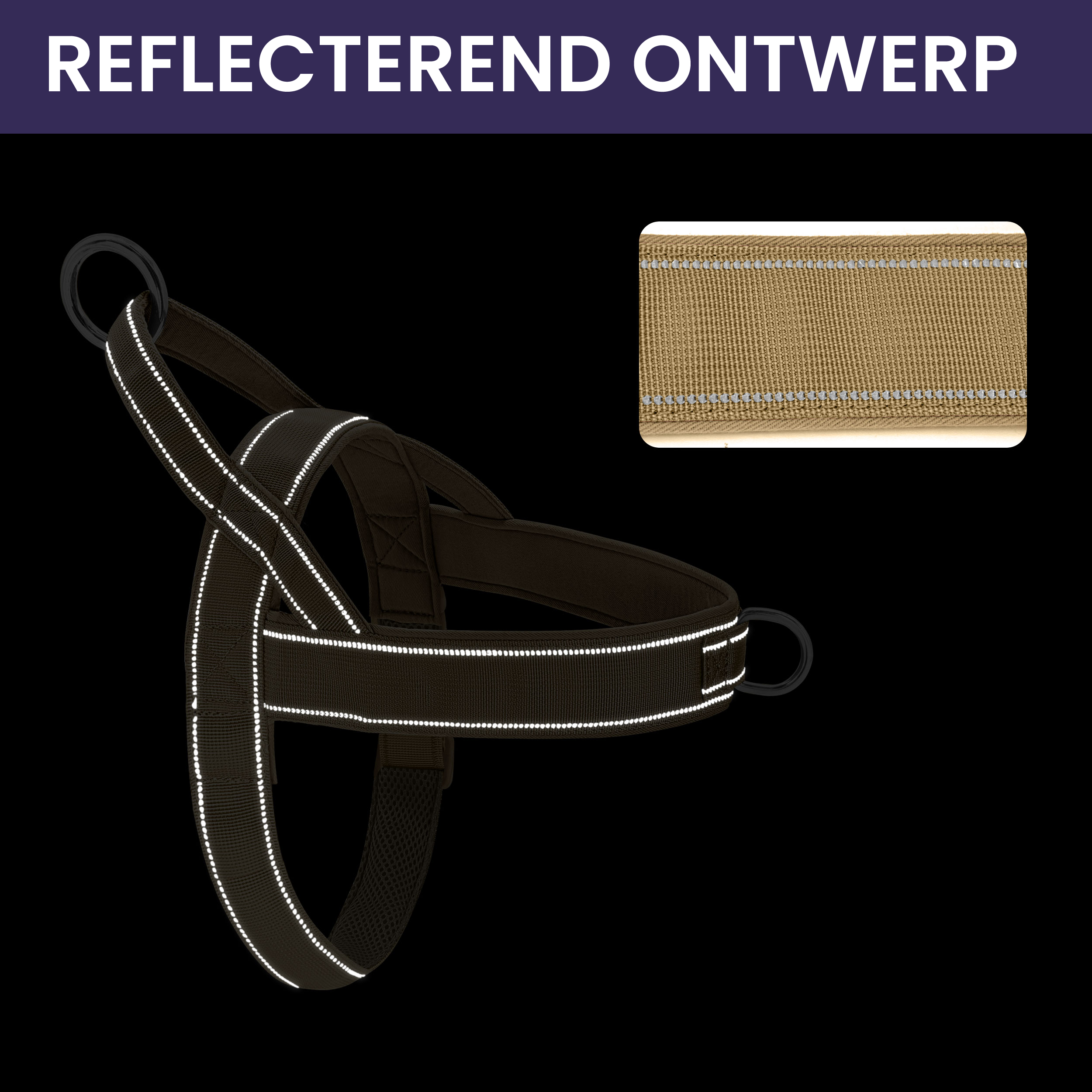 PowerLead | No-Pull Harness with Reflective Features