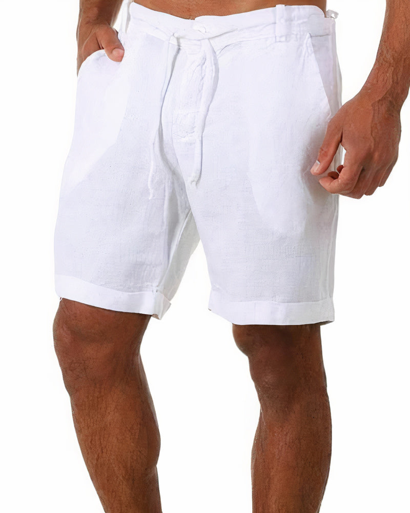 Iven herre shorts – Afslappet let shorts til sommer, strand og by