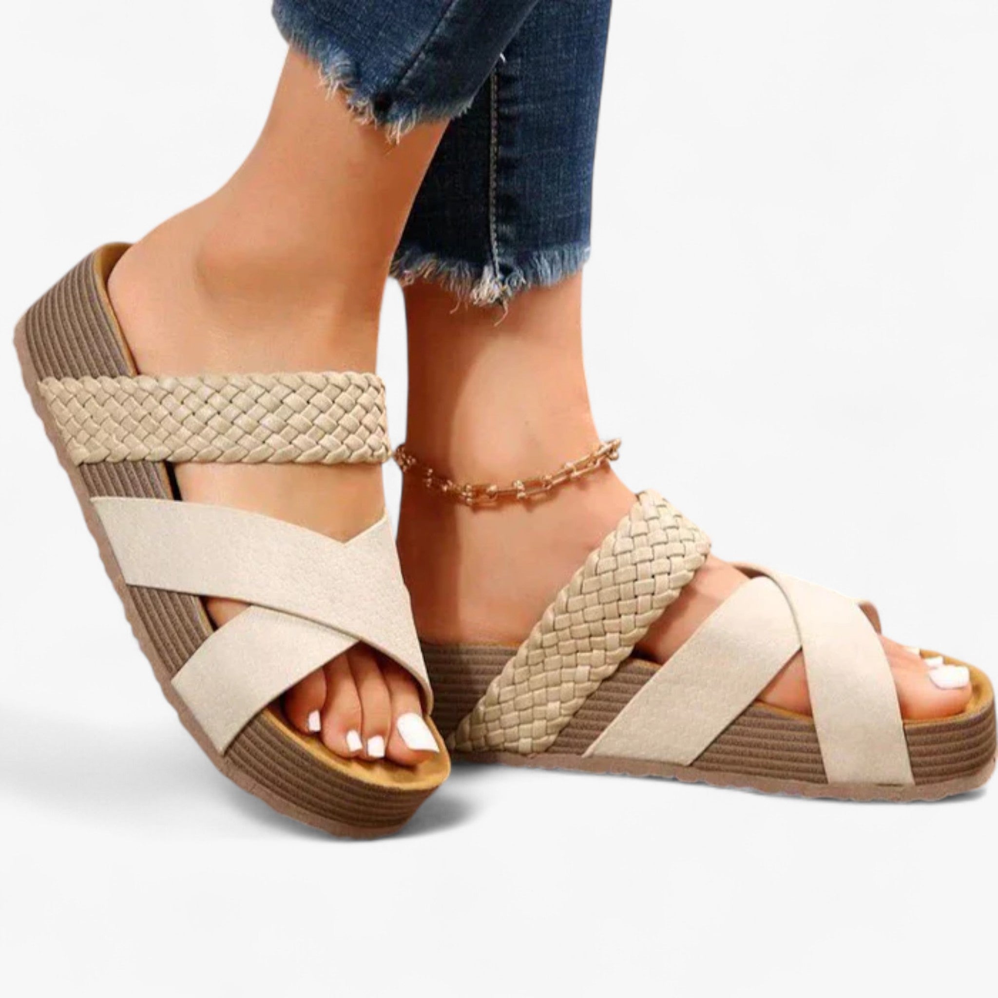 Sandalias ortopédicas cómodas para mujer