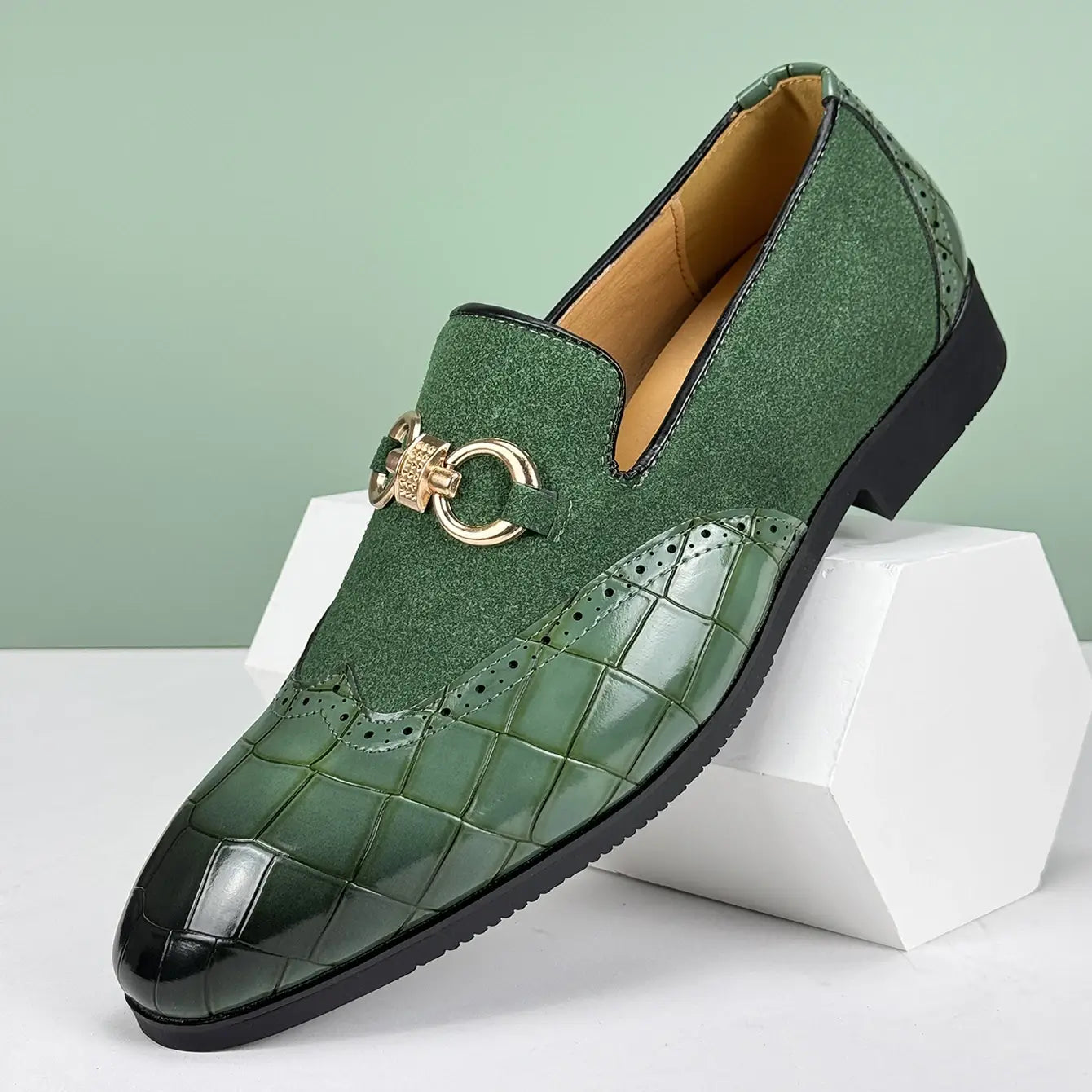 Læder Loafers