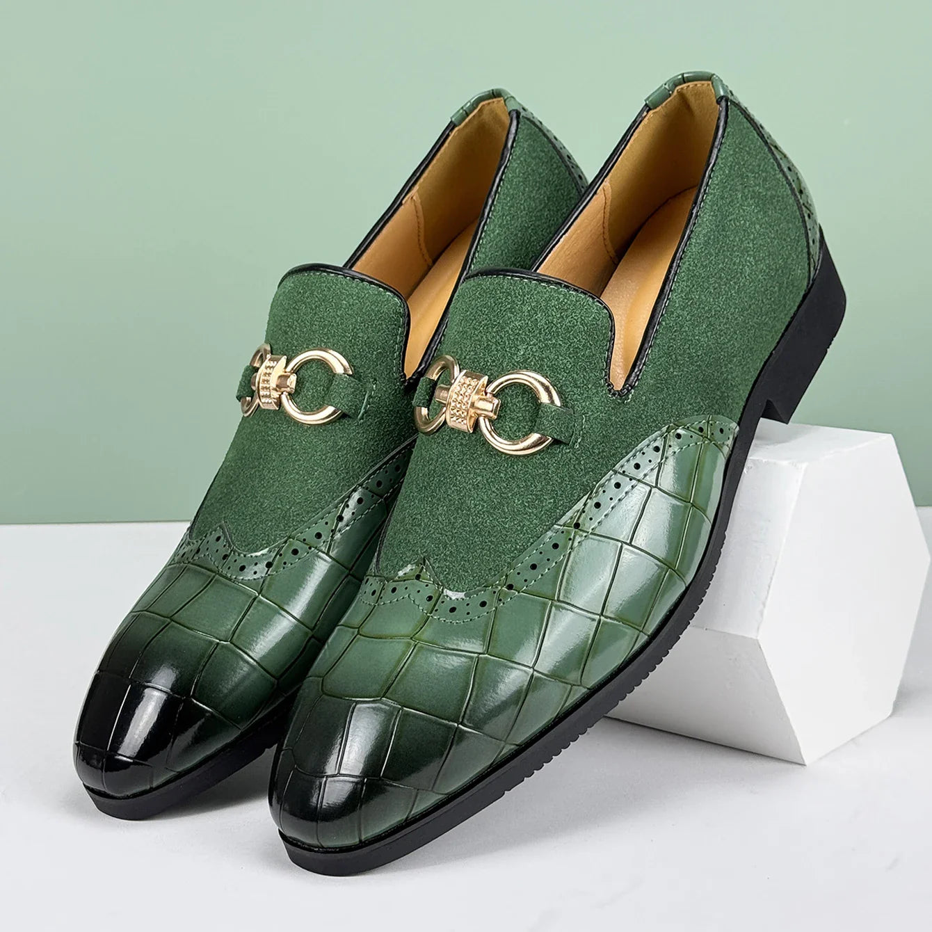 Læder Loafers