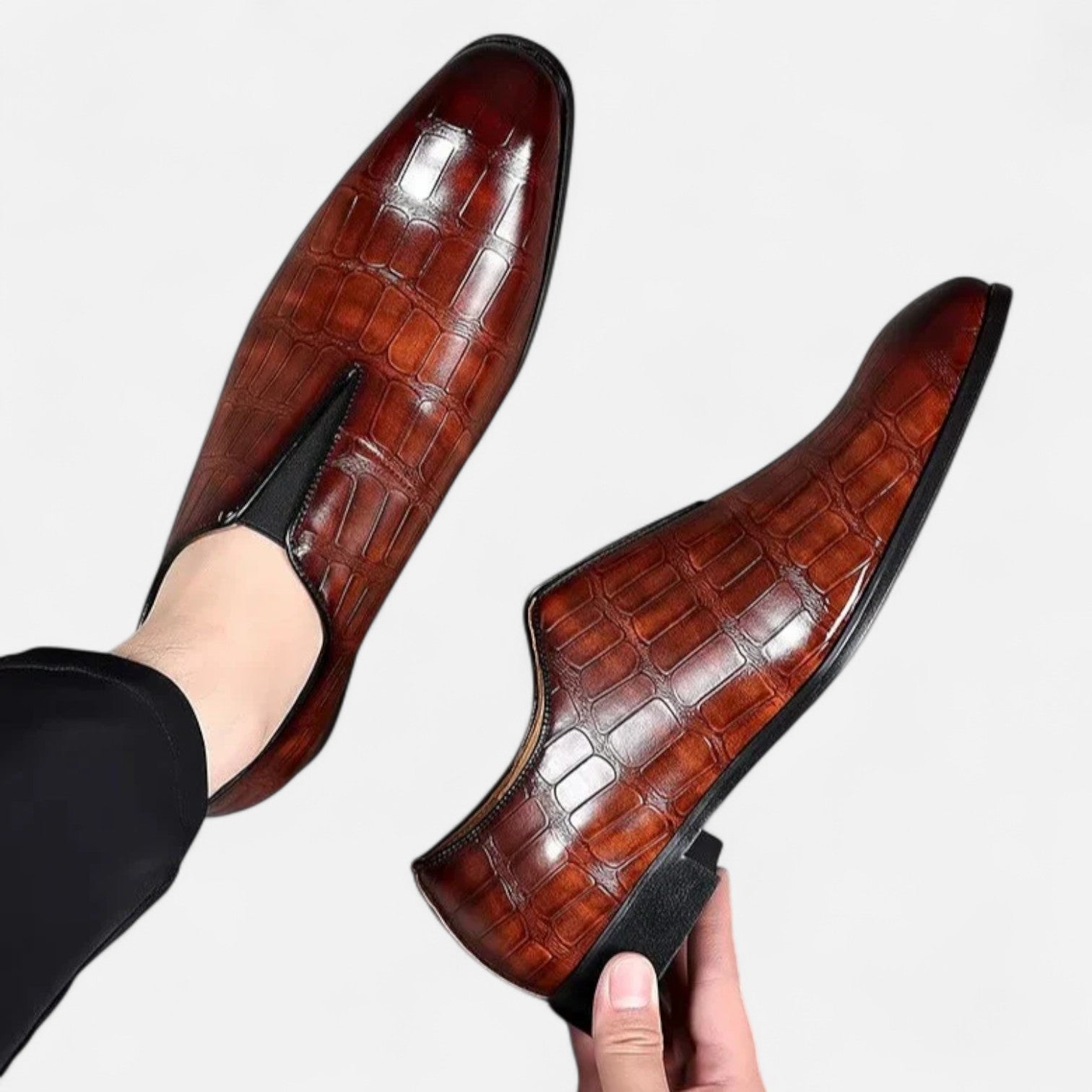 Sevilla Moccasiner i Ægte Læder til Mænd – Klassisk Elegance, Sofistikeret Komfort