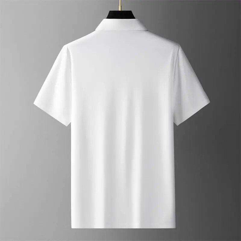 Bellivaro | Herre Modetøj 2-delt Sæt | Åndbart Kortærmet Outfit til Hverdag og Fest