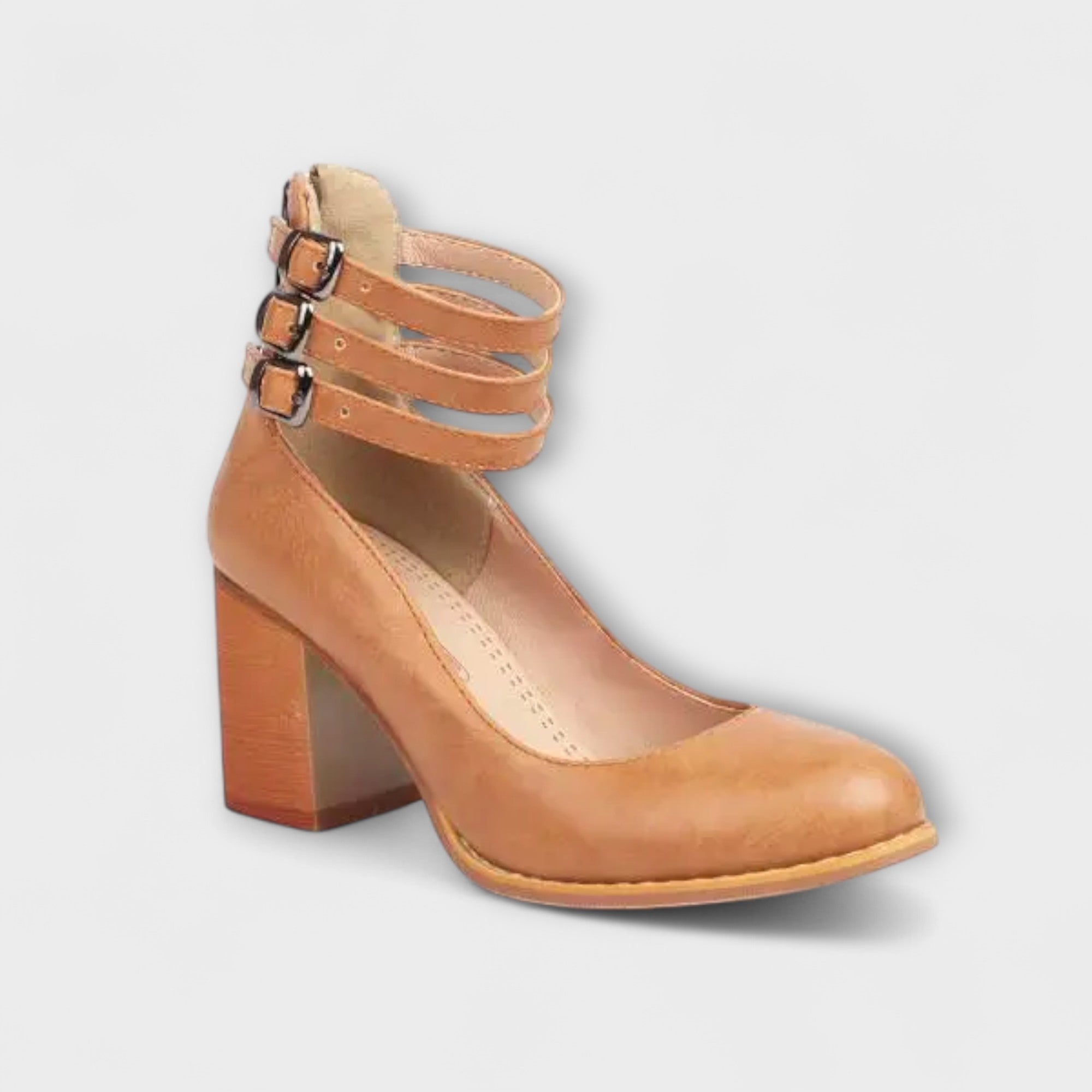 Pumps til Kvinder | Blokhæl med Ankelrem