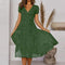 Vestido con escote en V favorecedor y elegante