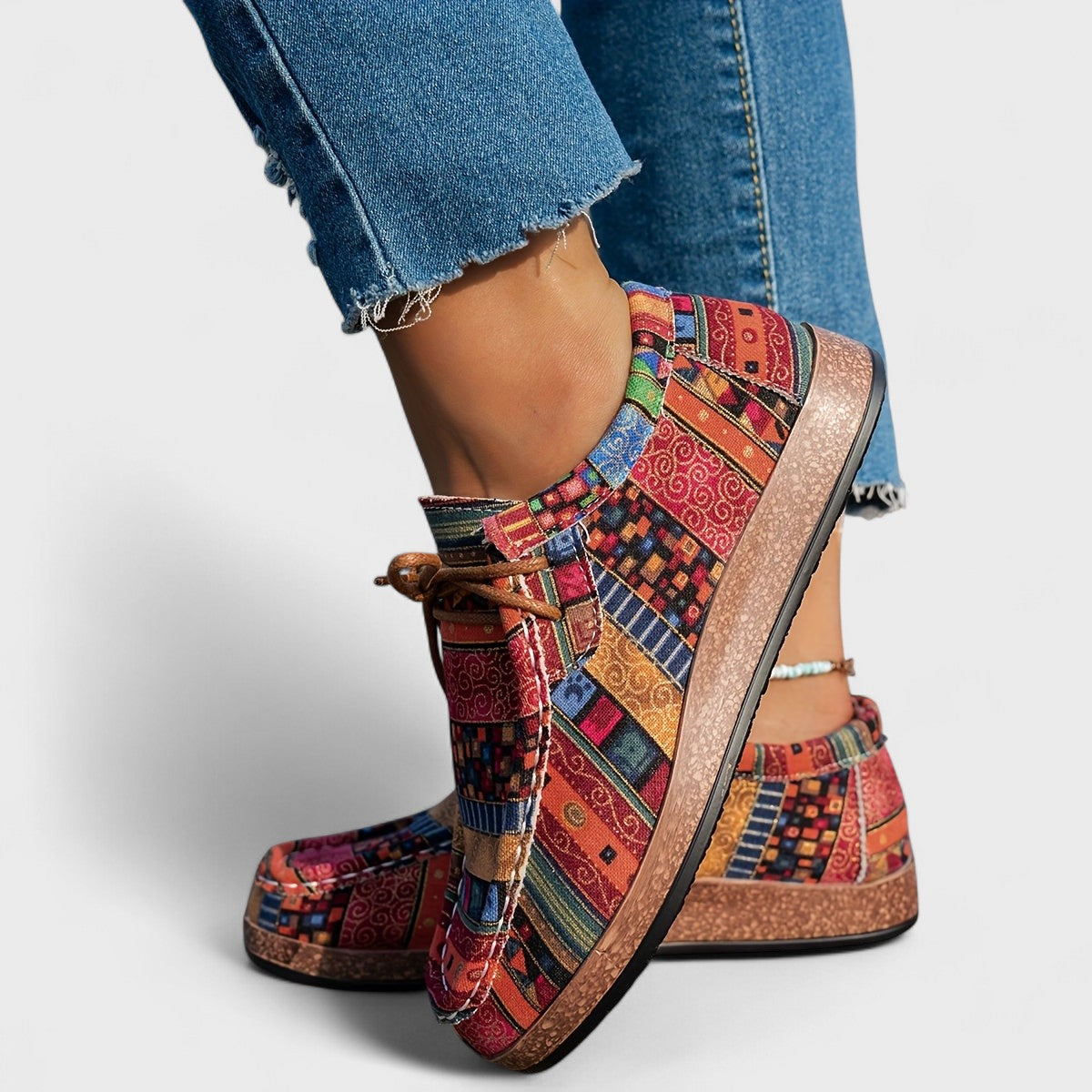 Sneakers Damen Orthopädisch | Dämpfende Sohle & spürbar leichteres Gehen