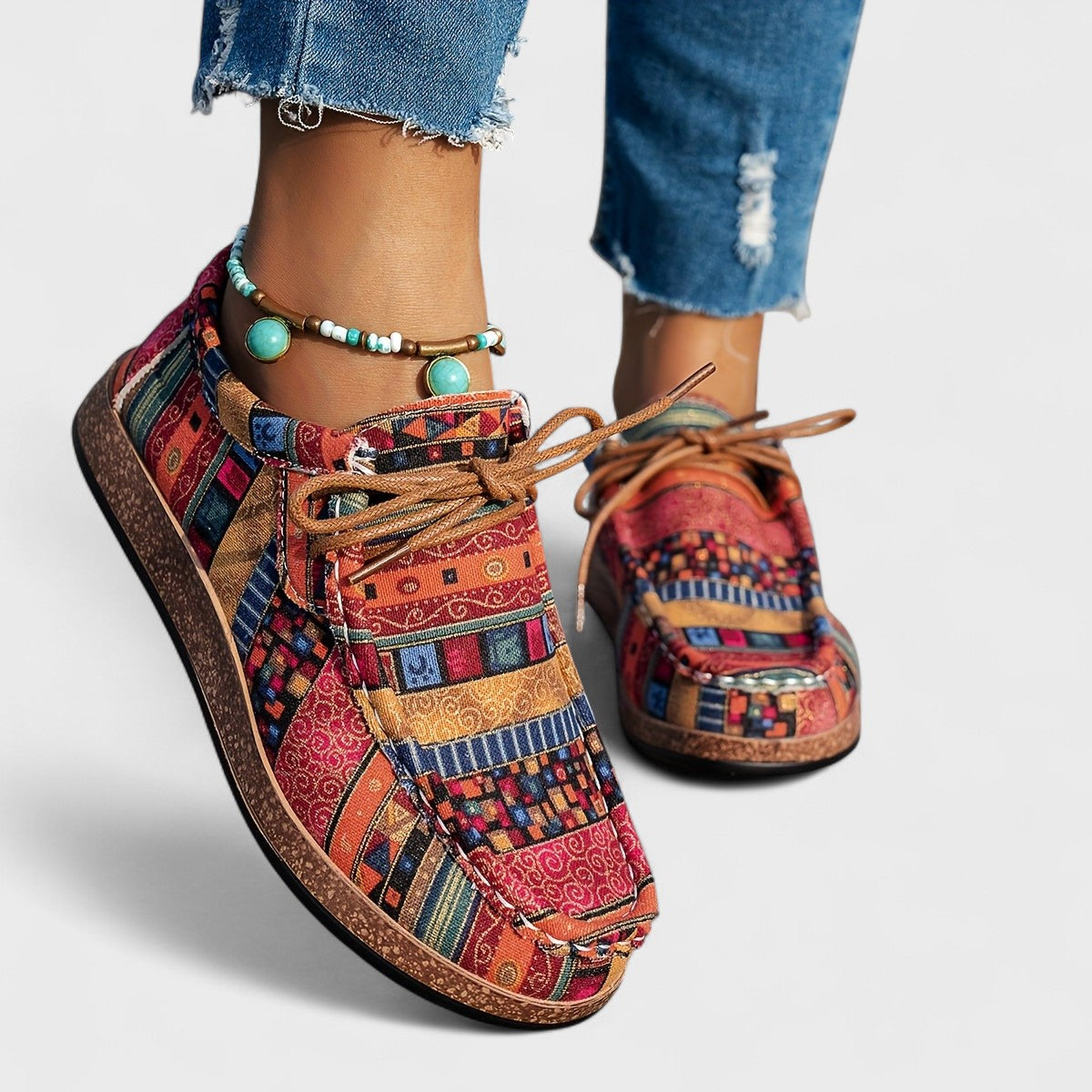 Sneakers Damen Orthopädisch | Dämpfende Sohle & spürbar leichteres Gehen