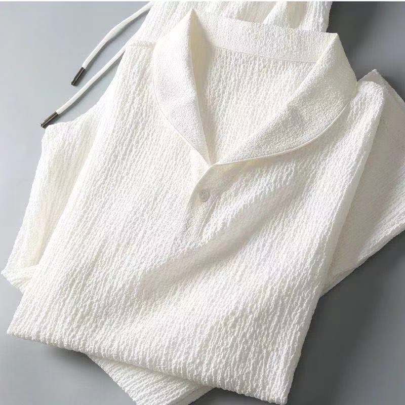 Conjunto Ryan Sommersæt para Hombre – Premium Transpirable de Lino y Estilo Ligero para Días Calurosos