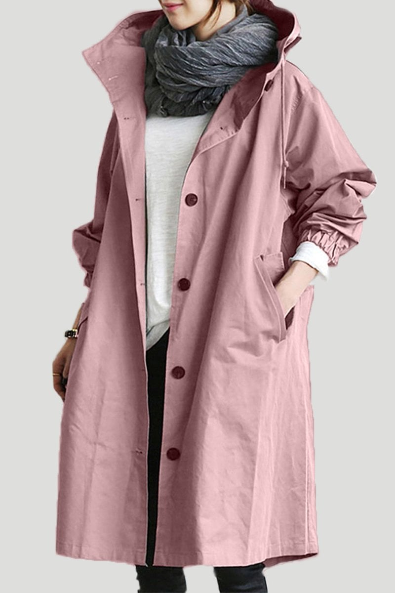 Trench-coat pour femmes | Capuche & Protection météorologique supérieure