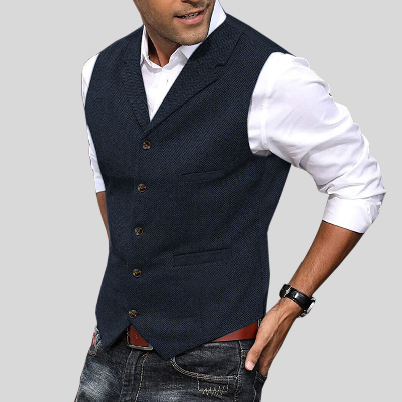 Gilet morbido da uomo | Maniche corte