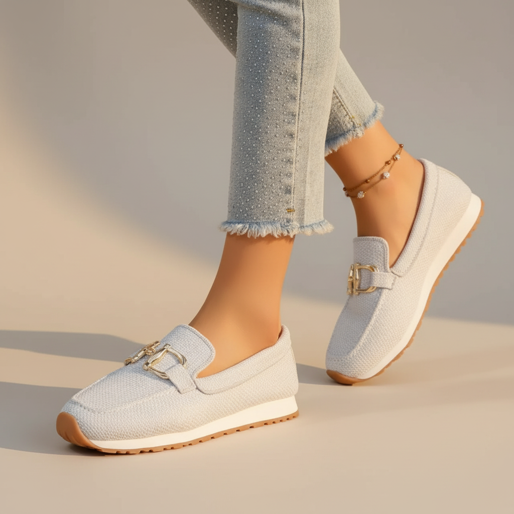 Suzane Ortopædiske Polstrede Loafers