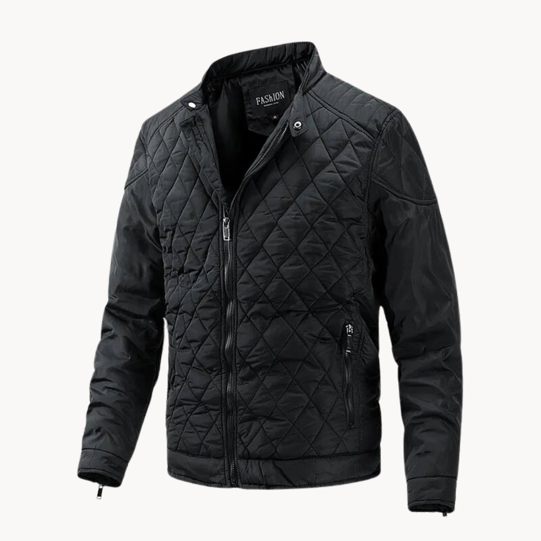 Bellivaro | Herre Bikerjakke i Quiltet Design – Modern, Varm and Comfortable