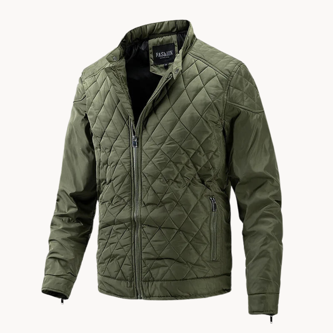 Bellivaro | Herre Bikerjakke i Quiltet Design – Modern, Varm and Comfortable