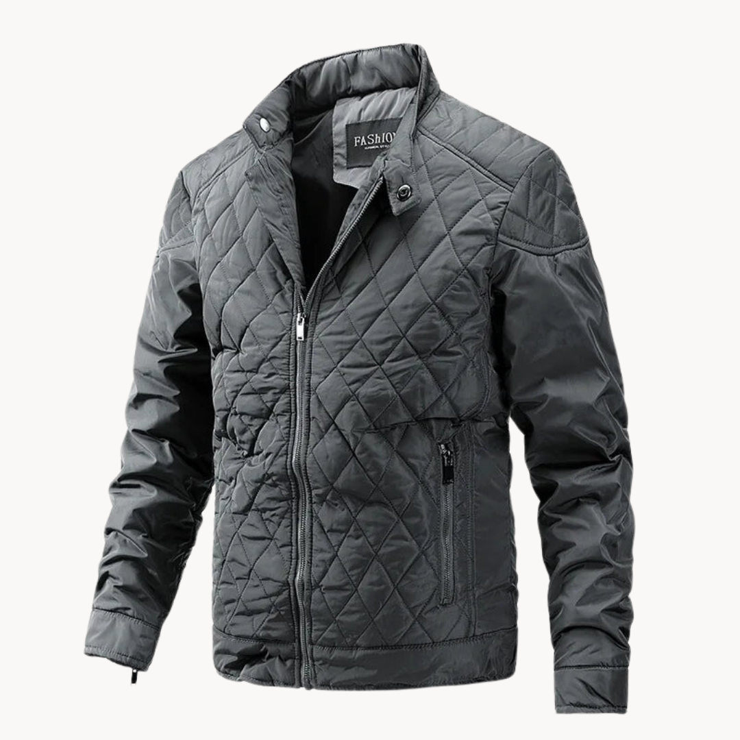 Bellivaro | Herre Bikerjakke i Quiltet Design – Modern, Varm and Comfortable