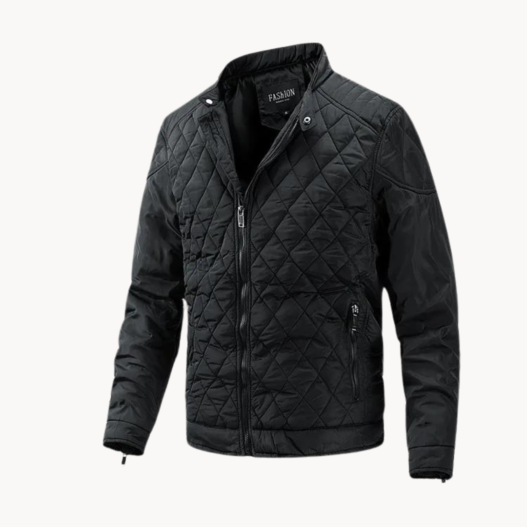 Bellivaro | Herre Bikerjakke i Quiltet Design – Modern, Varm and Comfortable
