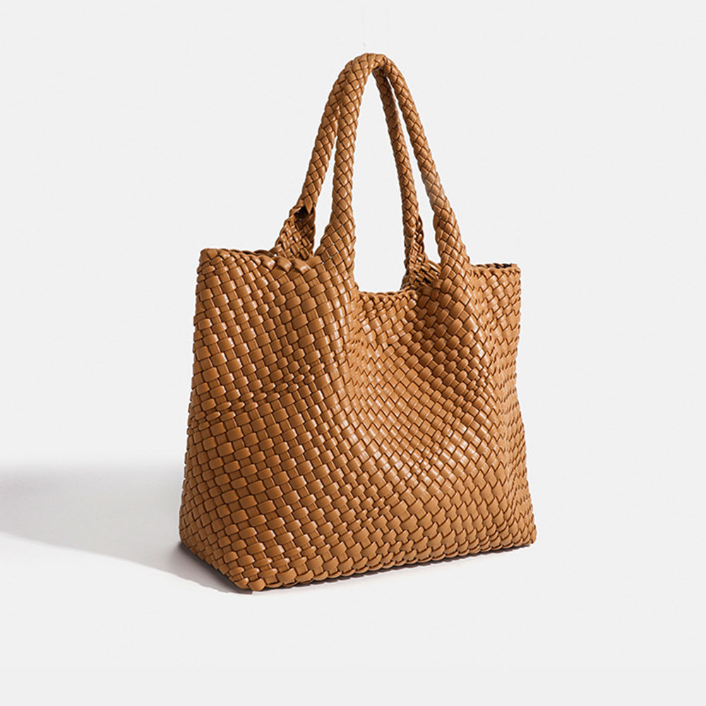 Flettet Shopper i Kunstlæder