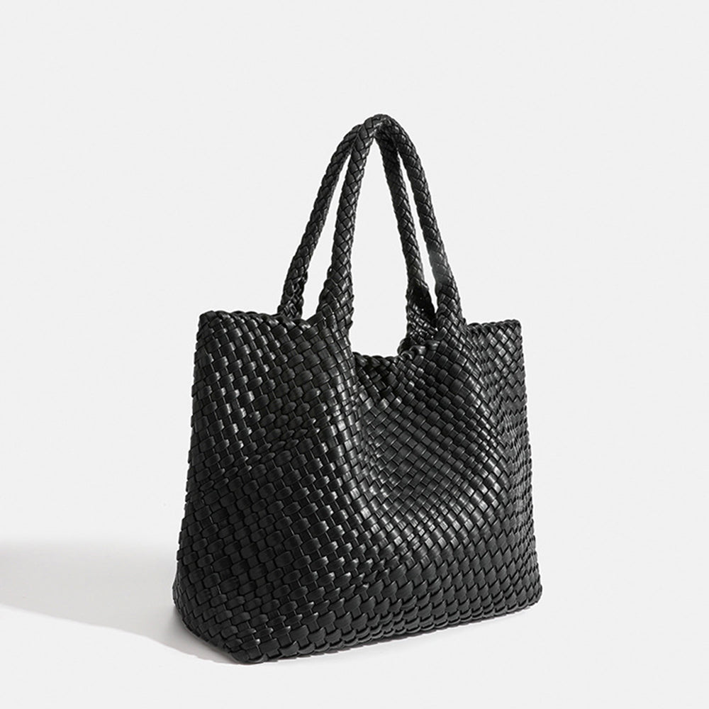 Flettet Shopper i Kunstlæder