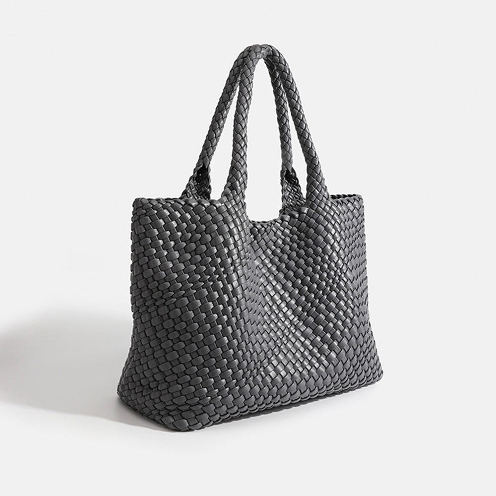 Flettet Shopper i Kunstlæder