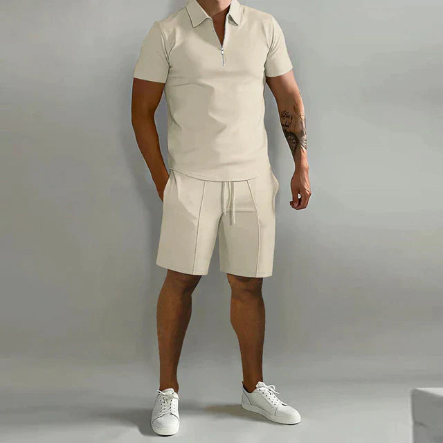 Bellivaro | Luksuriøst Polo- og Shortsæt til Sommer – Stil og Komfort til Mænd