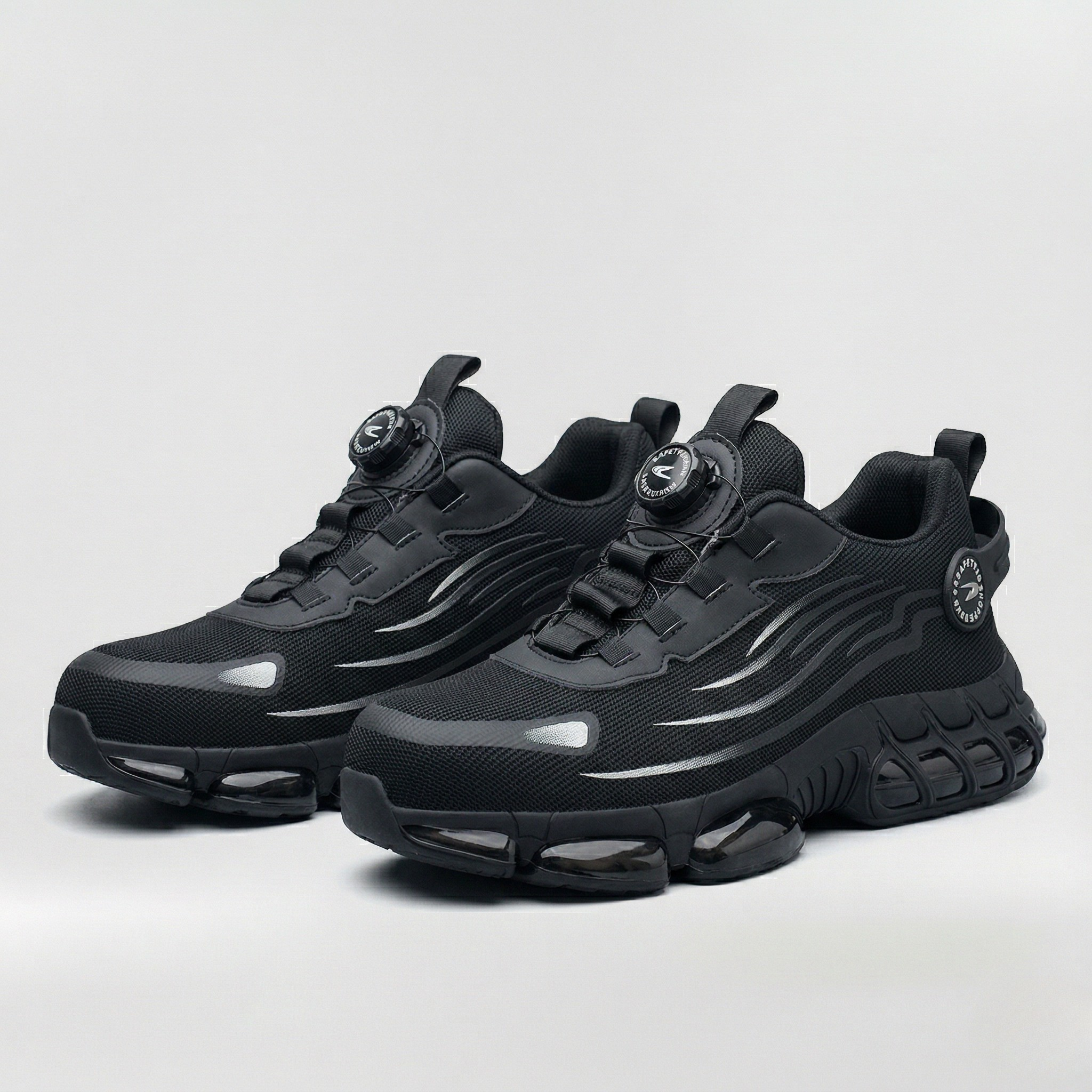 Sikkerhedssko til mænd med skridsikker sål og robust design til arbejde og hverdagsbrug