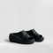 Slip-on sandaler til kvinder med platform og åben tå til hverdagsbrug