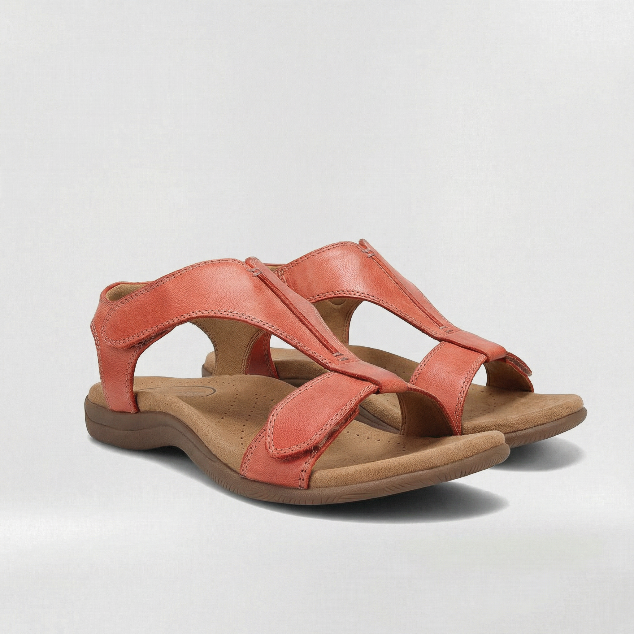 Sandali comodi da donna con design flessibile e supporto per l'uso quotidiano