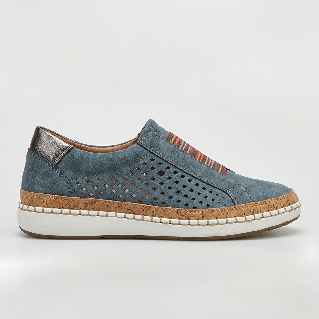 Slip-on sneakers til kvinder med let design til hverdagsbrug